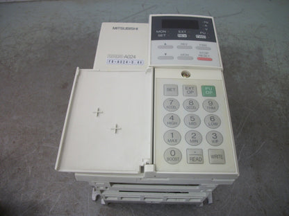MITSUBISHI FREQROL-A024 0.4KW INVERTER DRIVE FR-A024-0.4K 230VOLT 3PH 3AMP