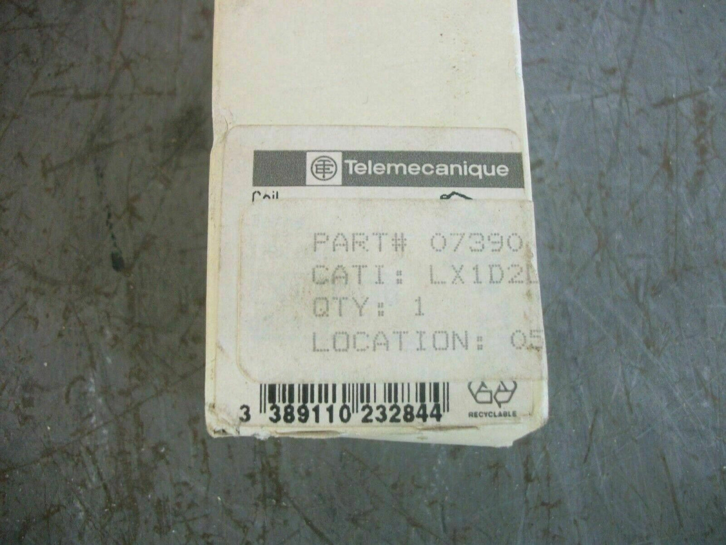 TELEMECANIQUE MAGNETIC COIL LX1D2U6 240VCOIL NIB