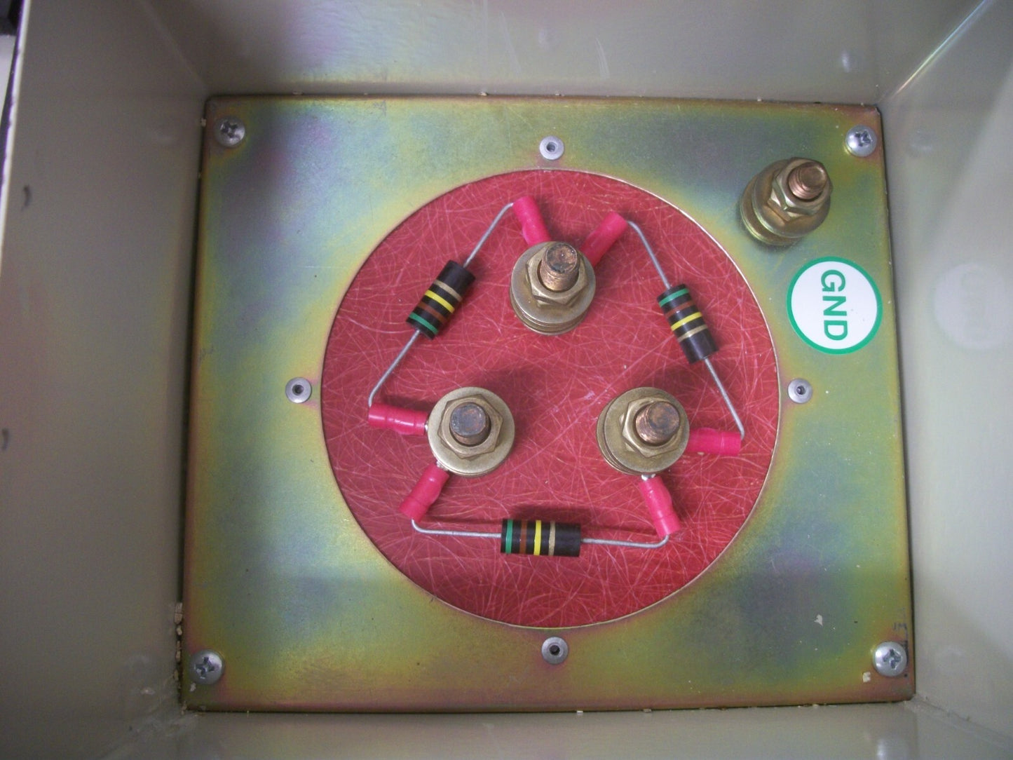 ABB 5KVAR 3PH CAPACITOR TYPE 3R C484R5 480VOLT NOB