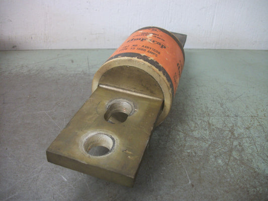 GOULD SHAWMUT FORM 480 TYPE 55 AMP-TRAP FUSE A4BY1600 1600AMP 600VOLT ORANGE