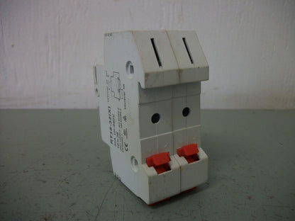 MRO LOT OF 2 10X38 FUSEHOLDERS RT18-32(X) 32AMP 690VOLT 1POLE