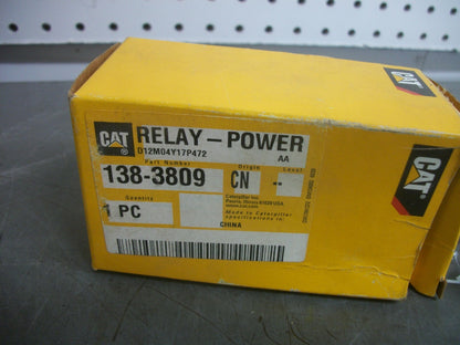 CAT POWER RELAY 138-3809 NIB
