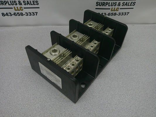 MARATHON POWER DISTRIBUTION TERMINAL BLOCK 1453579 380AMP 600VOLT 3POLE