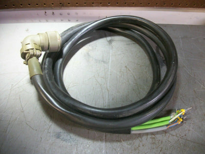 CANNON RIGHT ANGLE CIRCULAR CONNECTOR PLUG CABLE CA3108E24-7S-B-01