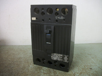 GE TQD CIRCUIT BREAKER TQD32125 125AMP 240VOLT 3POLE