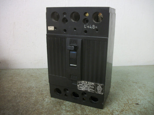 GE TQD CIRCUIT BREAKER TQD32125 125AMP 240VOLT 3POLE