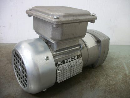 BISON 0.08HP TEFC AC GEARMOTOR 151-640-1016 017-175-0025 460VOLT 3PH 1580RPM