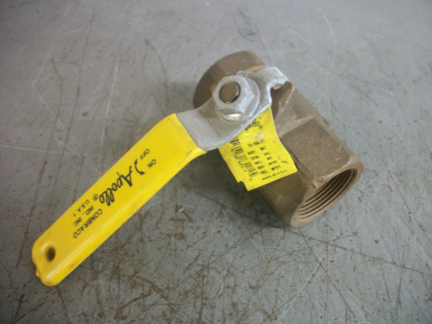 APOLLO 1-1/4" BRONZE BALL VALVE 600WOG 70-106-01
