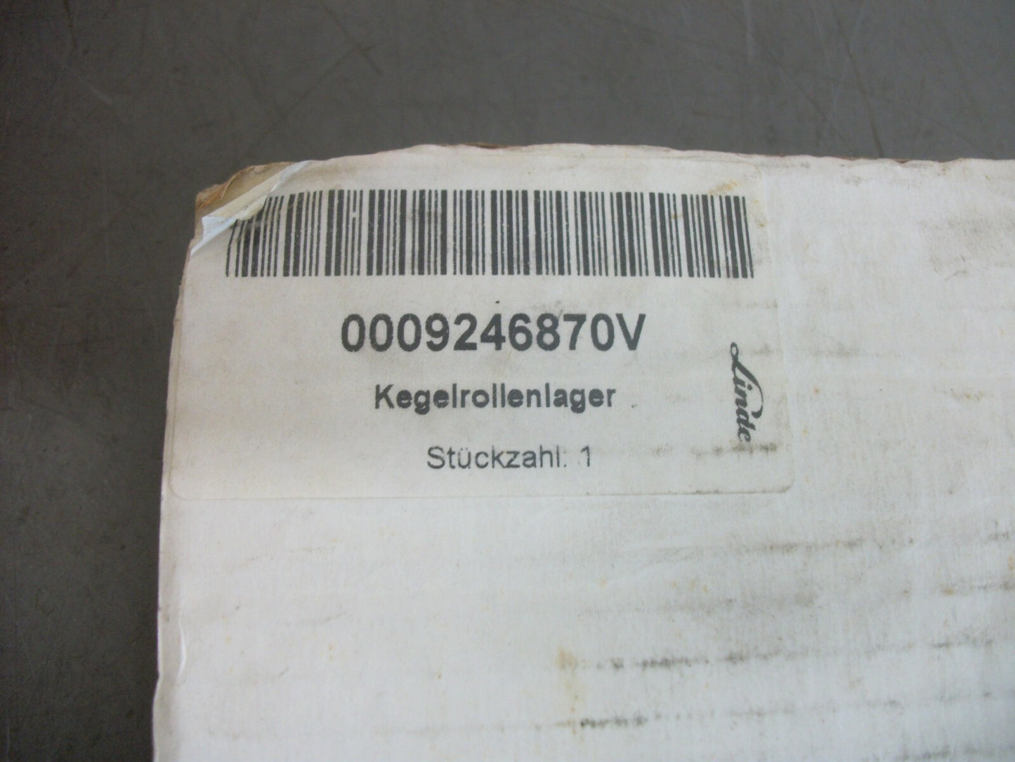 LINDE FENWICK TAPERED ROLLER BEARING 0009246870V NEW
