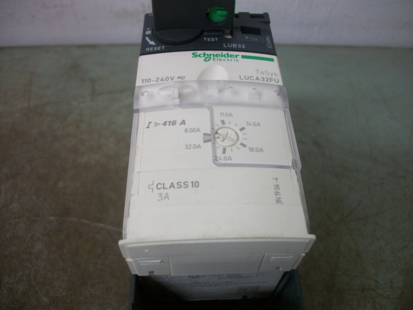 SCHNEIDER TELEMECANIQUE LUB32 TESYS MOTOR CONTROLLER LUCA32FU 8-32AMP\