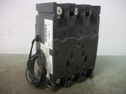 GE TEB CIRCUIT BREAKER TEB132100 100AMP 240VOLT 3POLE GREEN W/SHUNT NOB