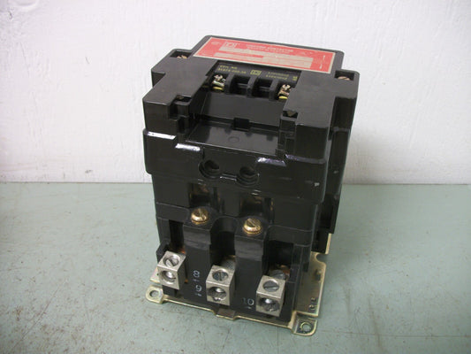 SQUARE D 100AMP LIGHTING CONTACTOR 8903SQG2 120VCOIL 600VOLT