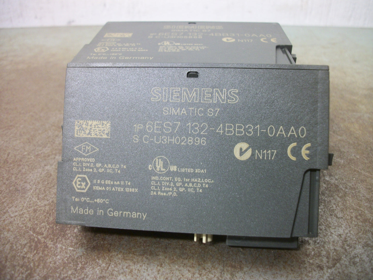 SIEMENS SIMATIC S7 LOT OF 4 DIGITAL OUTPUT MODULES 6ES7 132-4BB31-0AA0