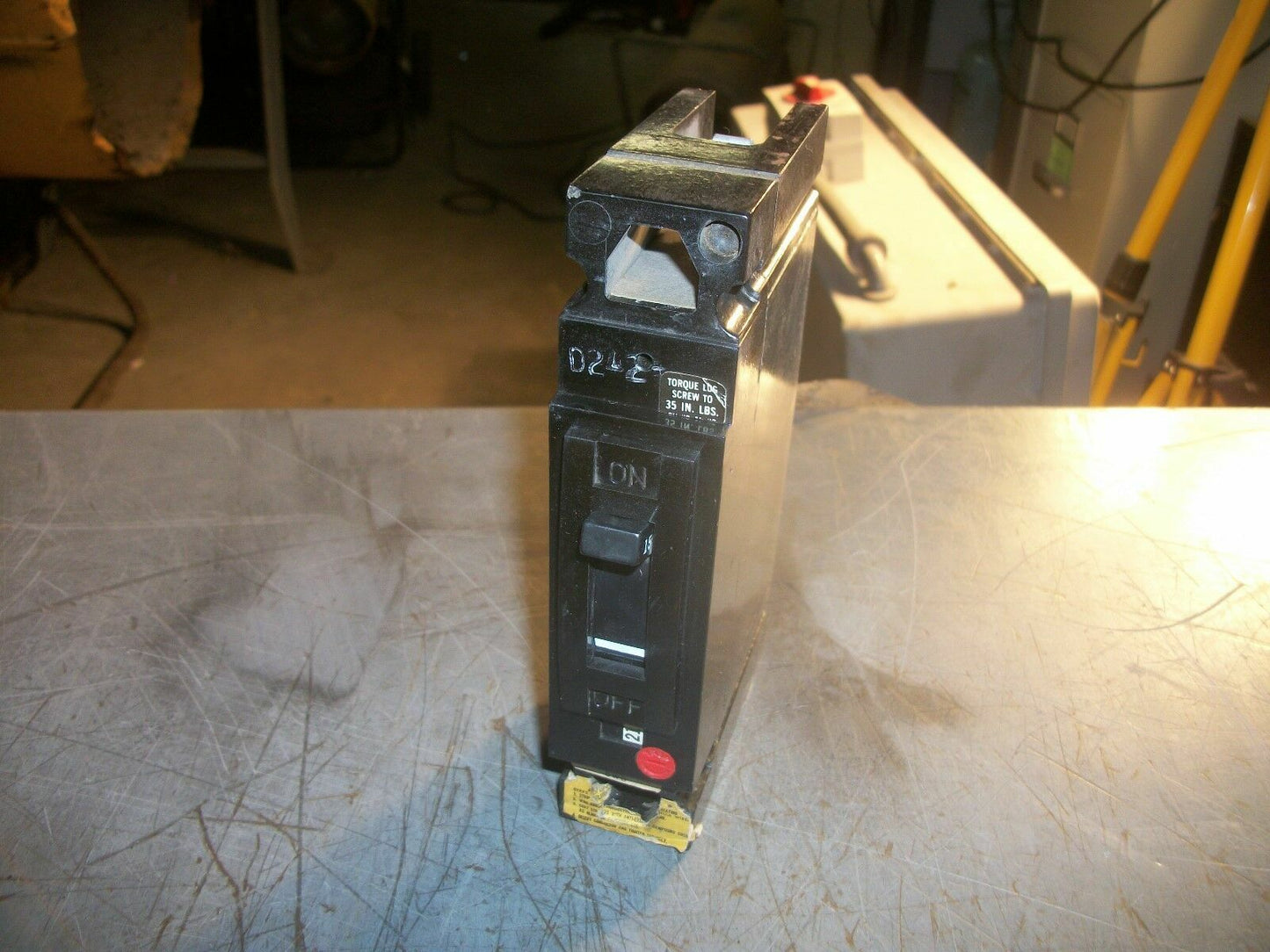 GE TED CIRCUIT BREAKER TED113015 15AMP 277VOLT 1POLE