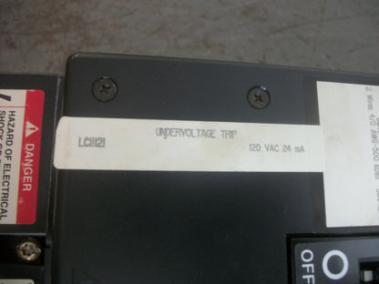 SQUARE D ELECTRONIC TRIP CIRCUIT BREAKER LE36450LS 600AMP 600VOLT 3POLE W/UV&AUX