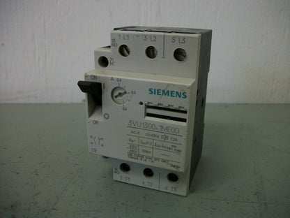 SIEMENS MOTOR CIRCUIT BREAKER 3VU1300-1ME00 0.4-0.6AMP