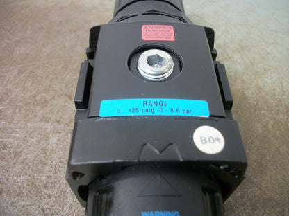 WILKERSON PNEUMATIC FILTER REGULATOR B18-03-FK00 0-125PSIG