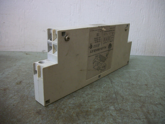 ALLEN-BRADLEY 1N.O. 1N.C. AUXILIARY CONTACT BLOCK 190-A11C