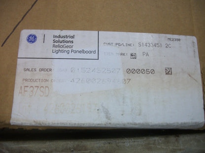 GE A-SERIES II PANELBOARD 37" SURFACE COVER DOOR AF37SD NEW