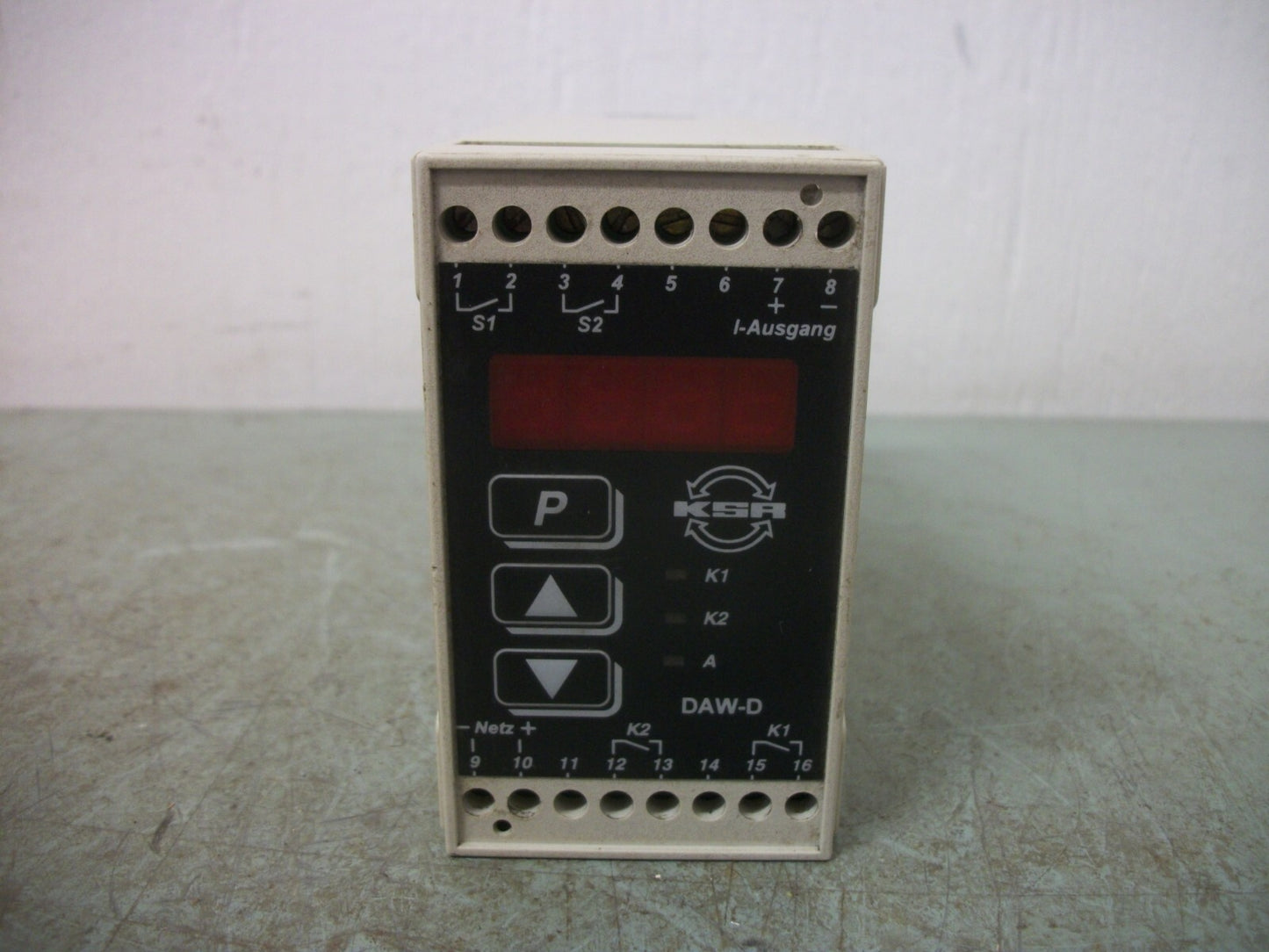 HEINRICH KUBLER DAW-D POWER SUPPLY 005 KPC 630 320013 / 15328 24VDC 4-20mA