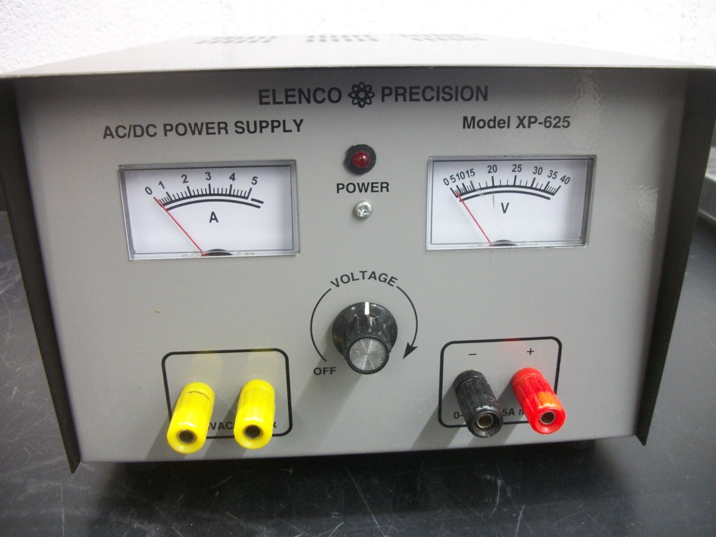 ELENCO PRECISION AC/DC VARIABLE ANALOG POWER SUPPLY XP-625