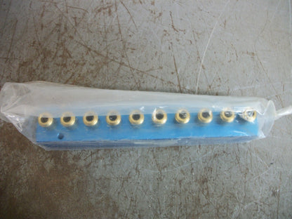 ALKON SERIES MQ 10-PORT PNEUMATIC MANIFOLD MQ22-4X6-10 NEW