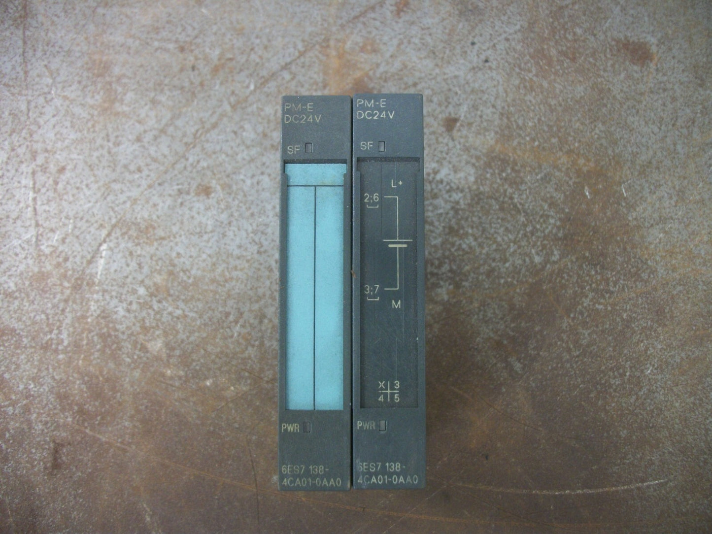 SIEMENS SIMATIC S7 LOT OF 2 POWER MODULES 6ES7 138-4CA01-0AA0