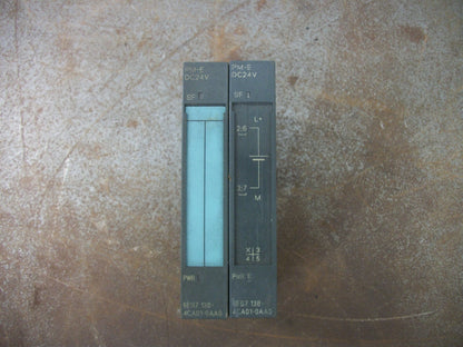 SIEMENS SIMATIC S7 LOT OF 2 POWER MODULES 6ES7 138-4CA01-0AA0