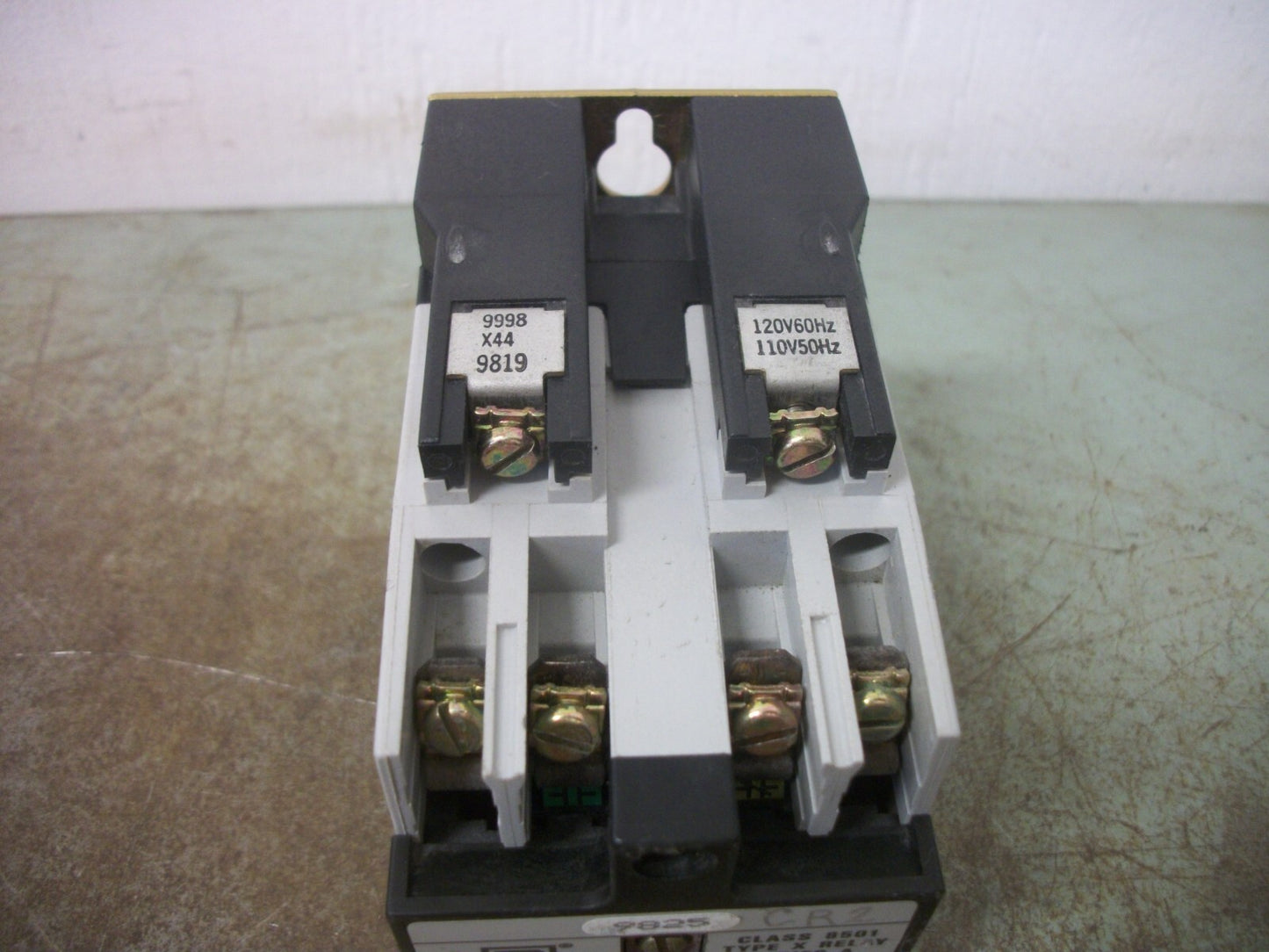 SQUARE D TYPE X CONTROL RELAY 8501XO11 8501X011 120VCOIL