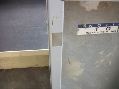 CUTLER-HAMMER POW-R-STOCK 48" PANELBOARD BOX EZ ENCLOSURE EZB2048RBS NOB