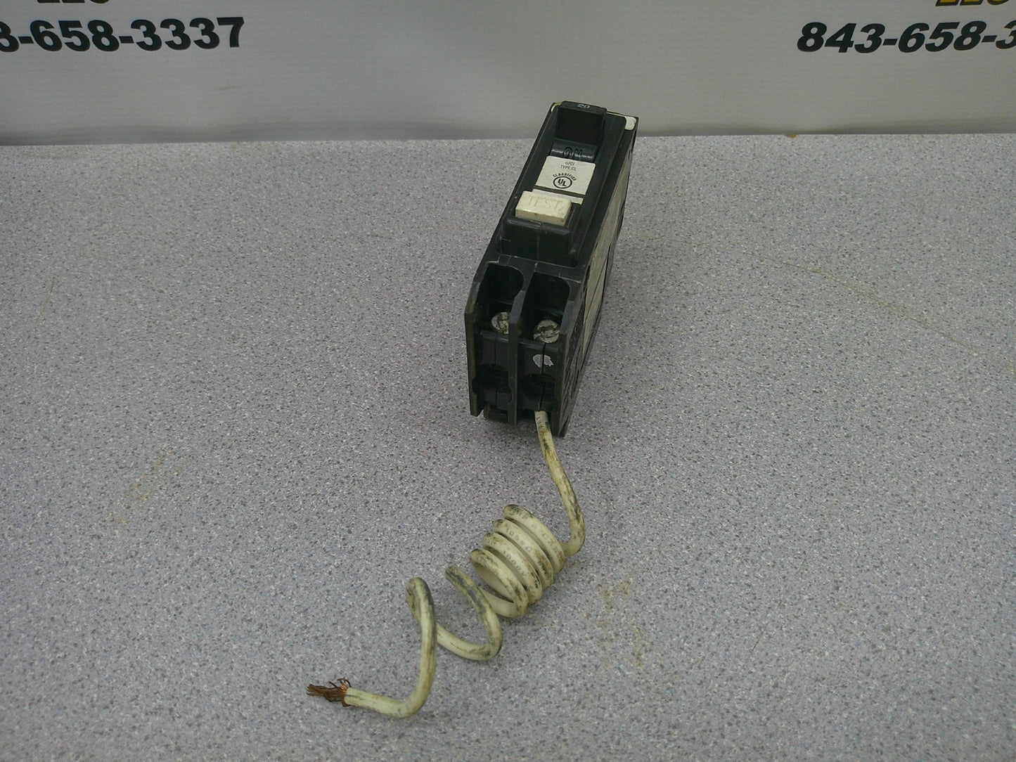 CUTLER-HAMMER GFCI CL CIRCUIT BREAKER CL120GFT 20AMP 120VOLT 1POLE