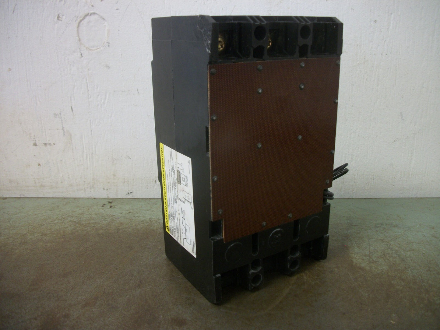 SQUARE D KAL CIRCUIT BREAKER KAL361501021 150AMP 600VOLT 3POLE GRAY W/SHUNT