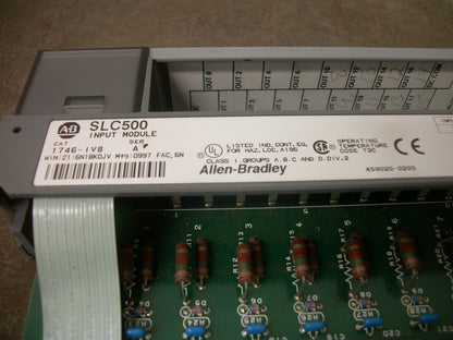 ALLEN-BRADLEY SLC 500 INPUT MODULE 1746-IV8