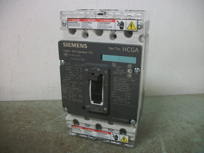 SIEMENS HCGA CIRCUIT BREAKER HCX3B020 20AMP 480VOLT 3POLE