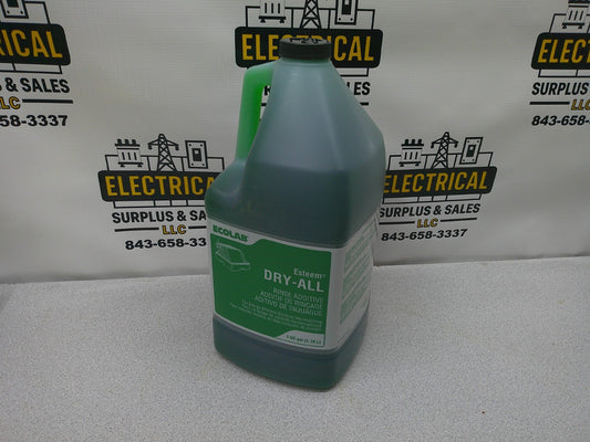 ECOLAB ESTEEM 1 GALLON DRY-ALL RINSE ADDITIVE NEW