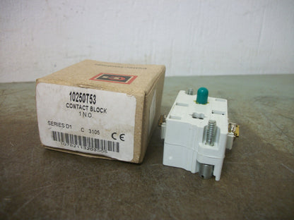CUTLER-HAMMER N.O. CONTACT BLOCK 10250T53 NIB