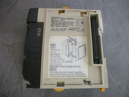 OMRON OUTPUT UNIT CQM1-OC222