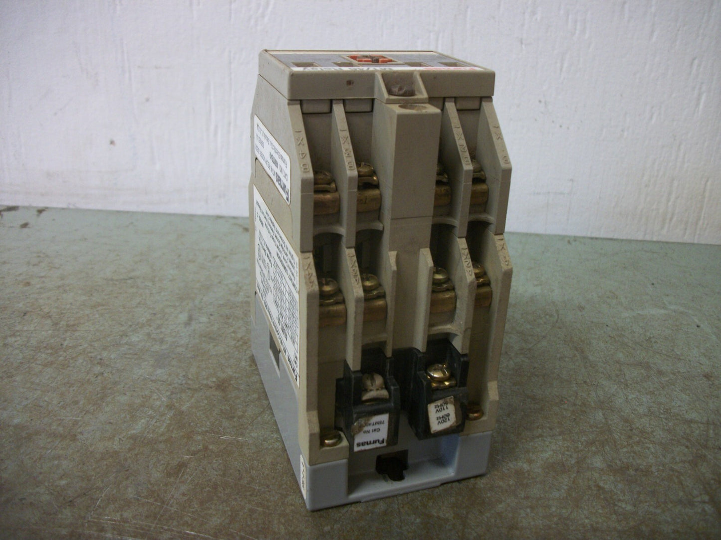 FURNAS MT/46 CONTROL RELAY 46MT40* 120VCOIL 10AMP 600VOLT