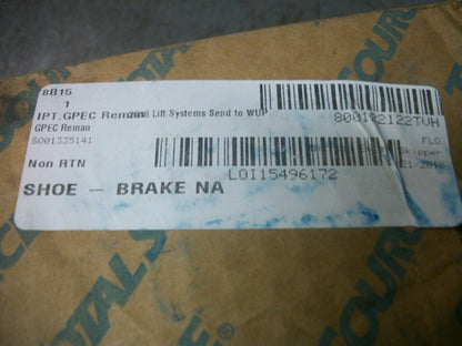 UNISOURCE BRAKE SHOE 800122122 NIB