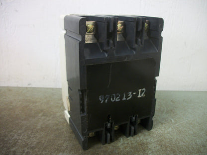 CUTLER-HAMMER FDB CIRCUIT BREAKER FDB3020L 20AMP 600VOLT 3POLE BLUE NOB