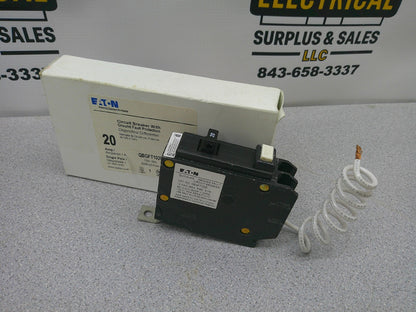 CUTLER-HAMMER GFCI QBGFT CIRCUIT BREAKER QBGFT1020 20AMP 120VOLT 1POLE NIB