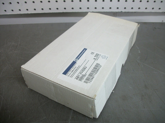 TELEMECANIQUE BOX OF 100 4mm2 SCREW CLAMP TERMINAL BLOCKS AB1VV435U NIB