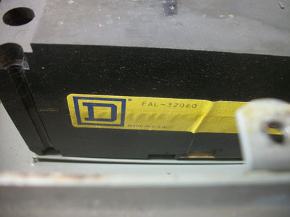 SQUARE D FA100S ENCL CIRCUIT BREAKER FAL32060 60AMP 240VOLT 3POLE REFURB