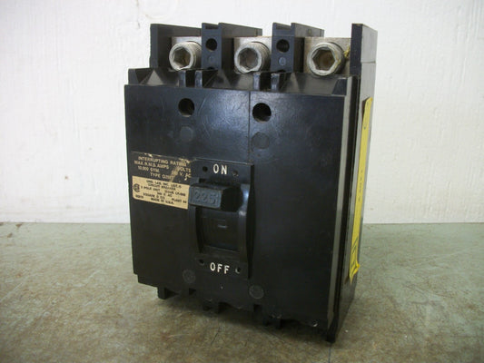 SQUARE D Q2MT CIRCUIT BREAKER Q2M3225MT 225AMP 240VOLT 3POLE