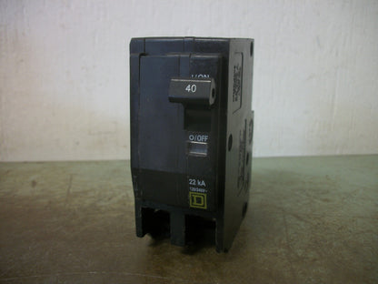 SQUARE D QO CIRCUIT BREAKER QO240VH 40AMP 240VOLT 2POLE