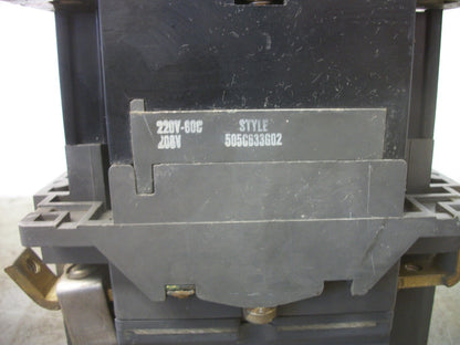 WESTINGHOUSE SIZE 3 CONTACTOR A201K3CBG 90AMP 220VCOIL 3PH 600V 50HP