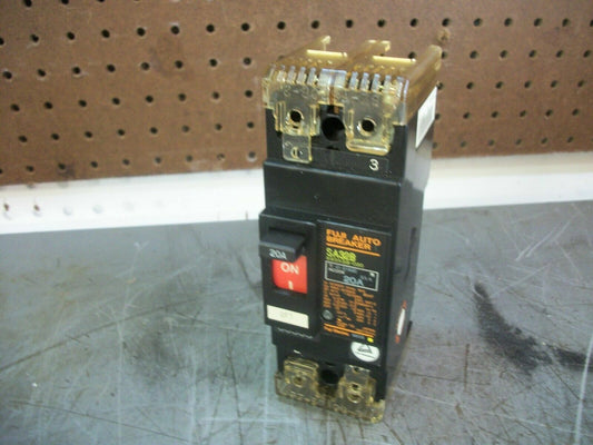 FUJI SA32B AUTO CIRCUIT BREAKER BB2ASB-020 20AMP 550VOLT 2POLE
