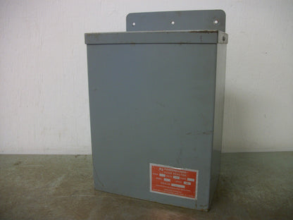 POWERGUARD KVAR REACTOR CAPACITOR 24-4 4KVAR 240VOLT 3PH