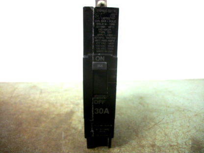 GE TEY CIRCUIT BREAKER TEY130 30AMP 277VOLT 1POLE