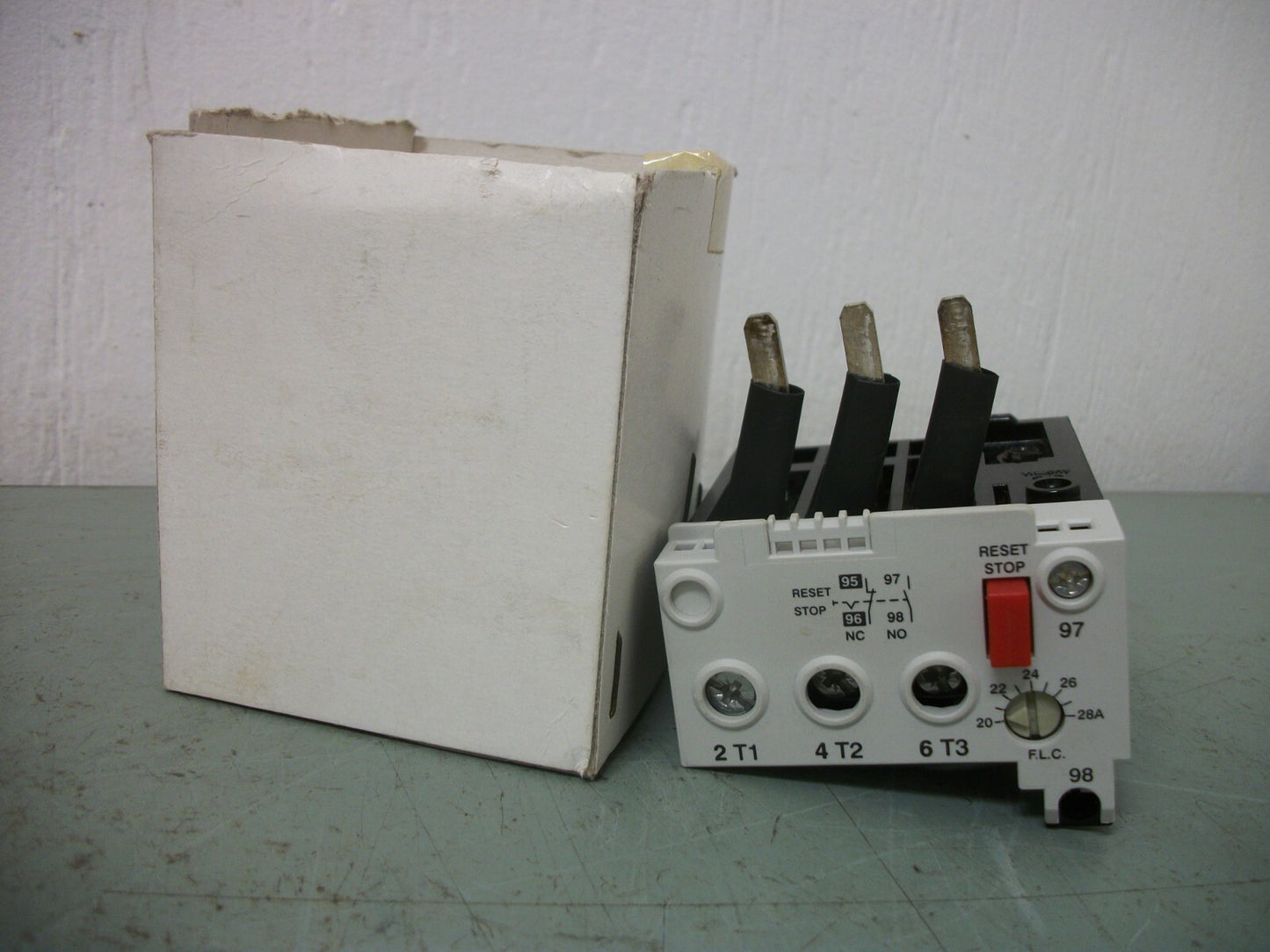 BENEDIKT & JAGER THERMAL OVERLOAD RELAY U3/42 28 20-28AMP NIB